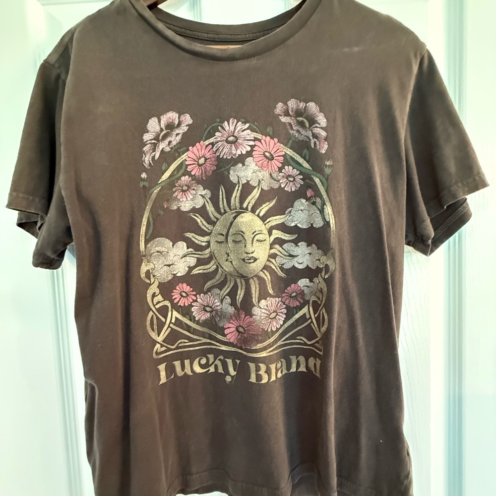 Lucky Brand Charcoal Tee